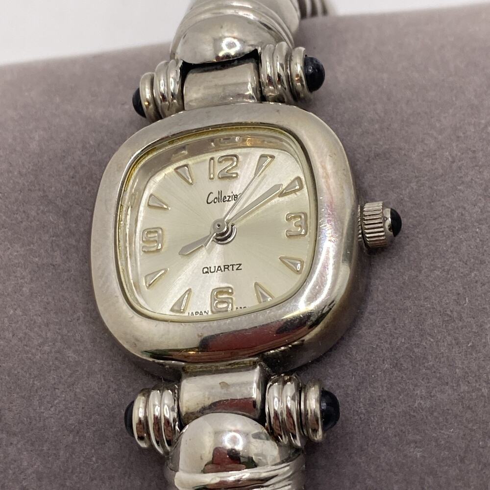 Collezio Womens Cuff Bangle Watch New Battery